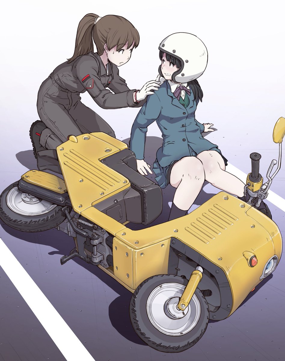 「立ちごけちゃん これで完成にしますっ 」|sukabuのイラスト