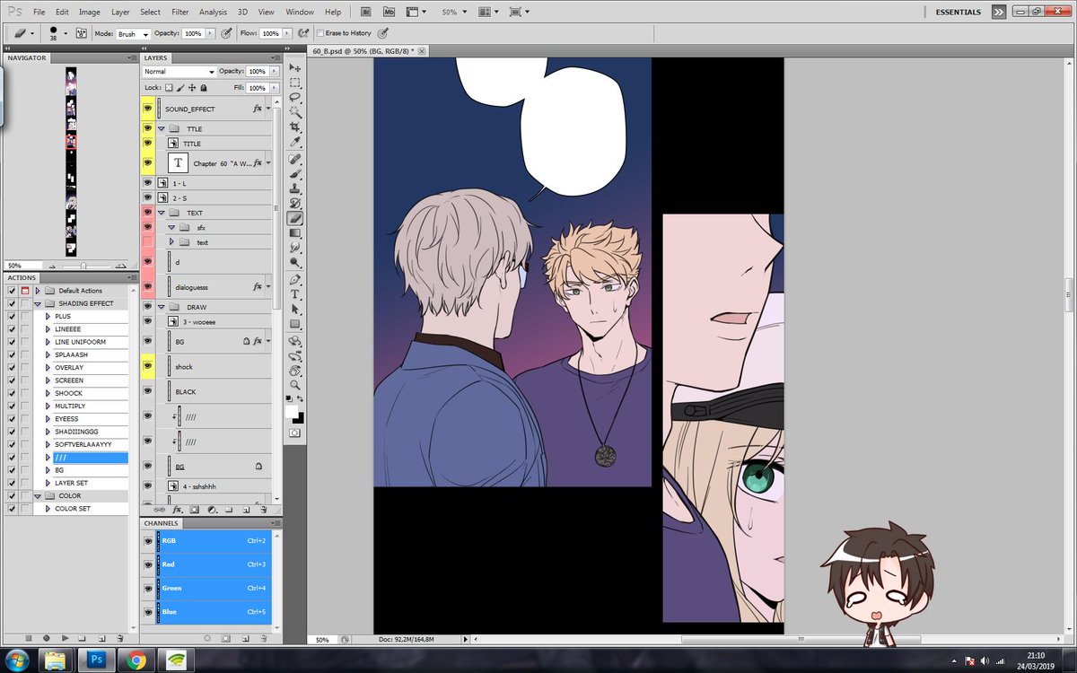 *fill some multiply
*....
*oh it's already looks good enough
*should I leave it like this?
*....
*umm, no
*maybe yes, but in the next project 