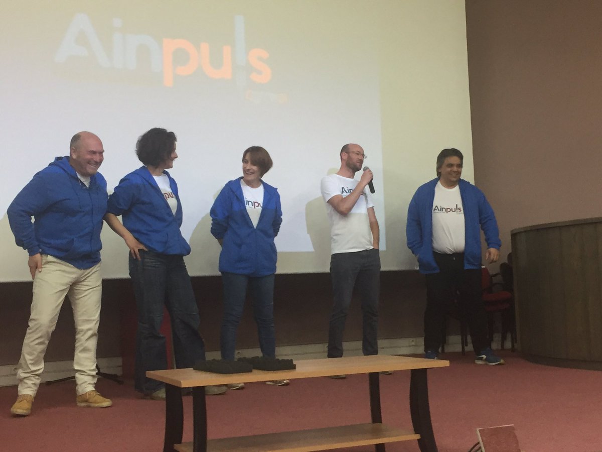 BuchotCath's tweet photo. WE Ainpul’s organisé par la CPME01: le compte à rebours a commencé. Dans quelques minutes les 8 candidats en compétition vont présenter leur projet aux membres du jury⏱merci aux organisateurs, aux porteurs de compétences et aux coach présents pendant tout ce we @ca_centrest https://t.co/y3UPO86XP5