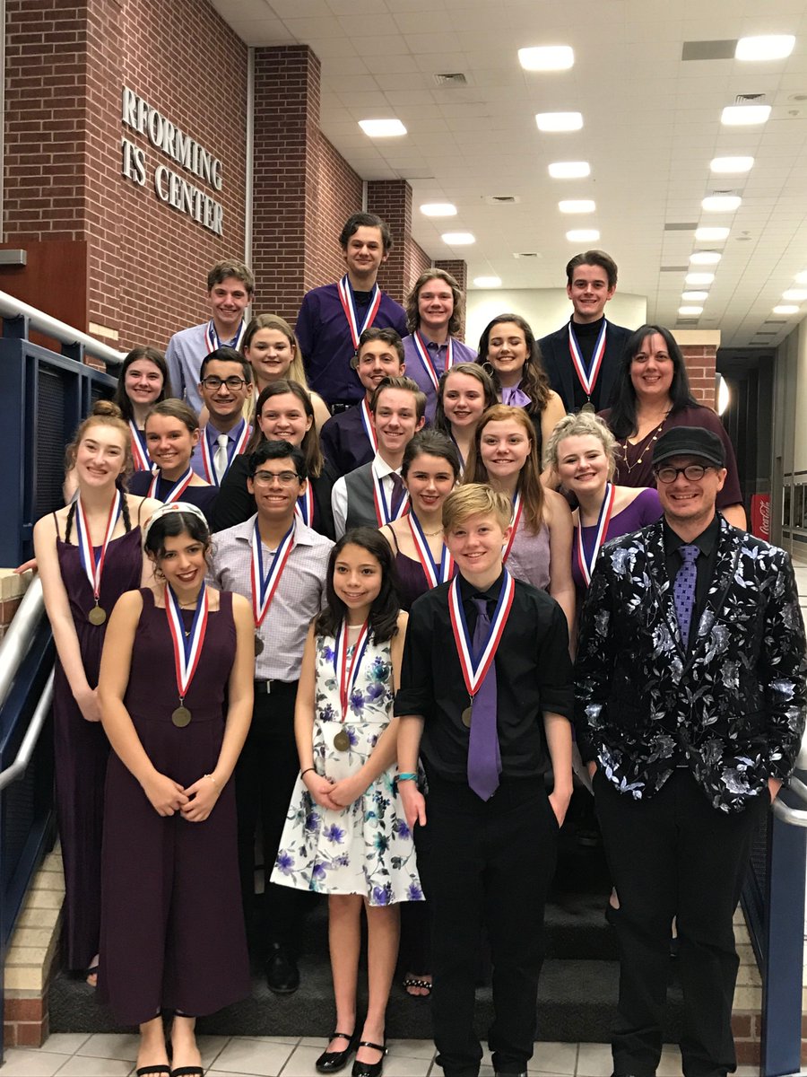 KingwoodTheatre's tweet photo. @kingwoodtheatre advanced alongside Atascocita @theatreAHS and Dobie Theatre to Bi-District. We are so excited! Awards included: Best Individual Tech: Julia Goodman, All Star Cast: Cami Kristoff, Ashton Ebert, Best Female Technician: Rachel Moore, Best Actor Gabriel Schulze. https://t.co/DB0Amn59JF