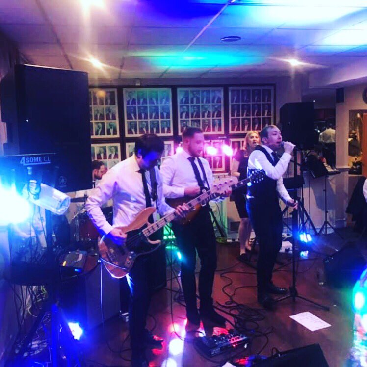 We had loads of fun performing at West Derby Golf Course last night in aid of HCPT Group 133’s Black Tie event! 

It was amazing to see so many smiling faces! Well done to everyone there raising over £5000 to help the children on there pilgrimage! #weddingband #upallnight