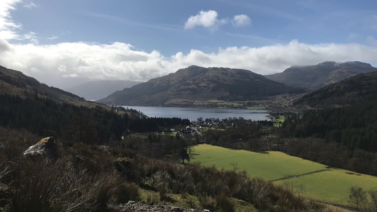 Lomond School Bronze D of E practice expedition!  Amazing views in Argyll Forest Park. #LomondSchool #dofe