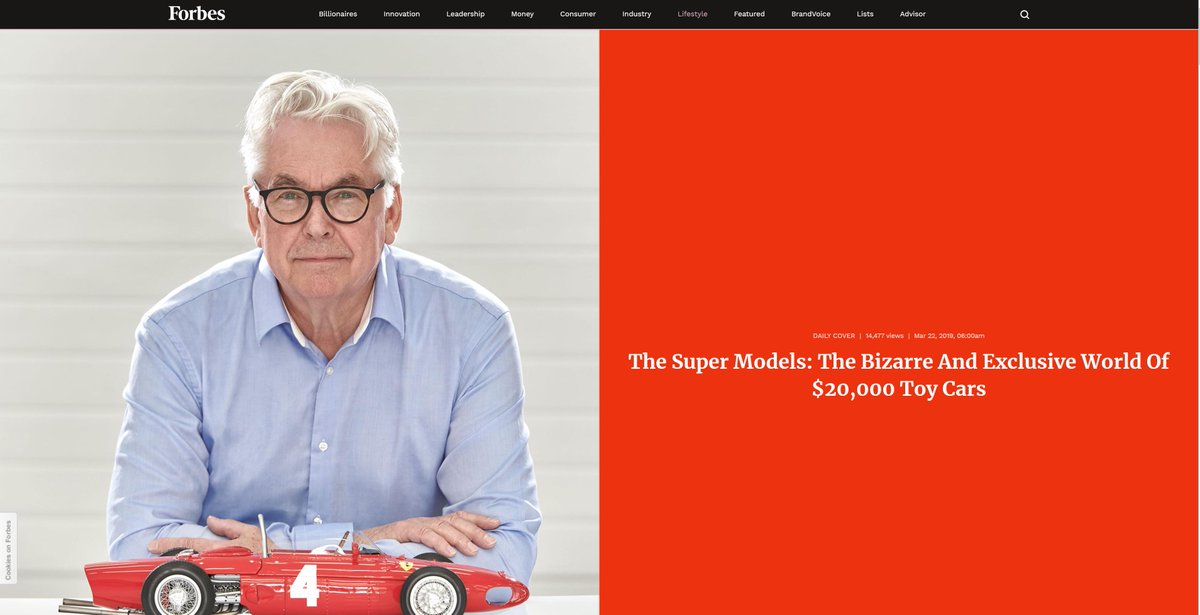 amalgamofficial's tweet photo. We are very proud to be featured in a great article about us on https://t.co/4O37R9t7pi and an upcoming cover story in ForbesLife Magazine.
See the digital article in the link below:
https://t.co/NGmdkT4vV3
#FineModelCars #AC8Scale #AC18Scale #Forbes #forbeslife https://t.co/HoWtpRRqbs