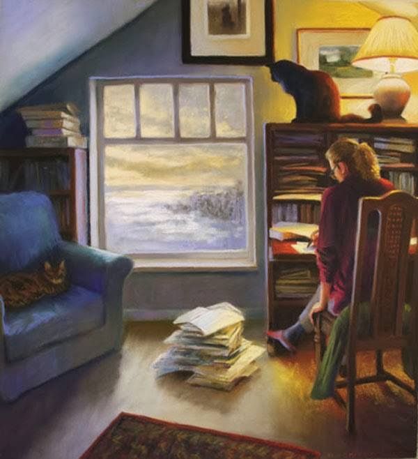 Kvin_1's tweet photo. 따로 또 같이... 

- Paintings: by Deborah DeWit (b.1956, American) ※Pastel https://t.co/X7amBdedHN