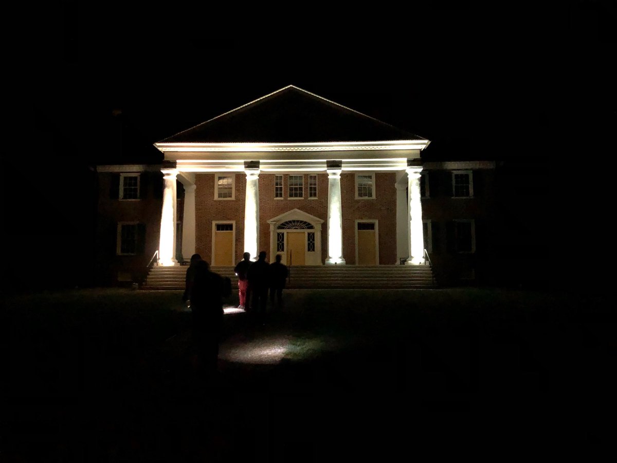 HistoryWright's tweet photo. Nighttime at Montpelier #bringyourflashlight https://t.co/YIi2tyMOHV