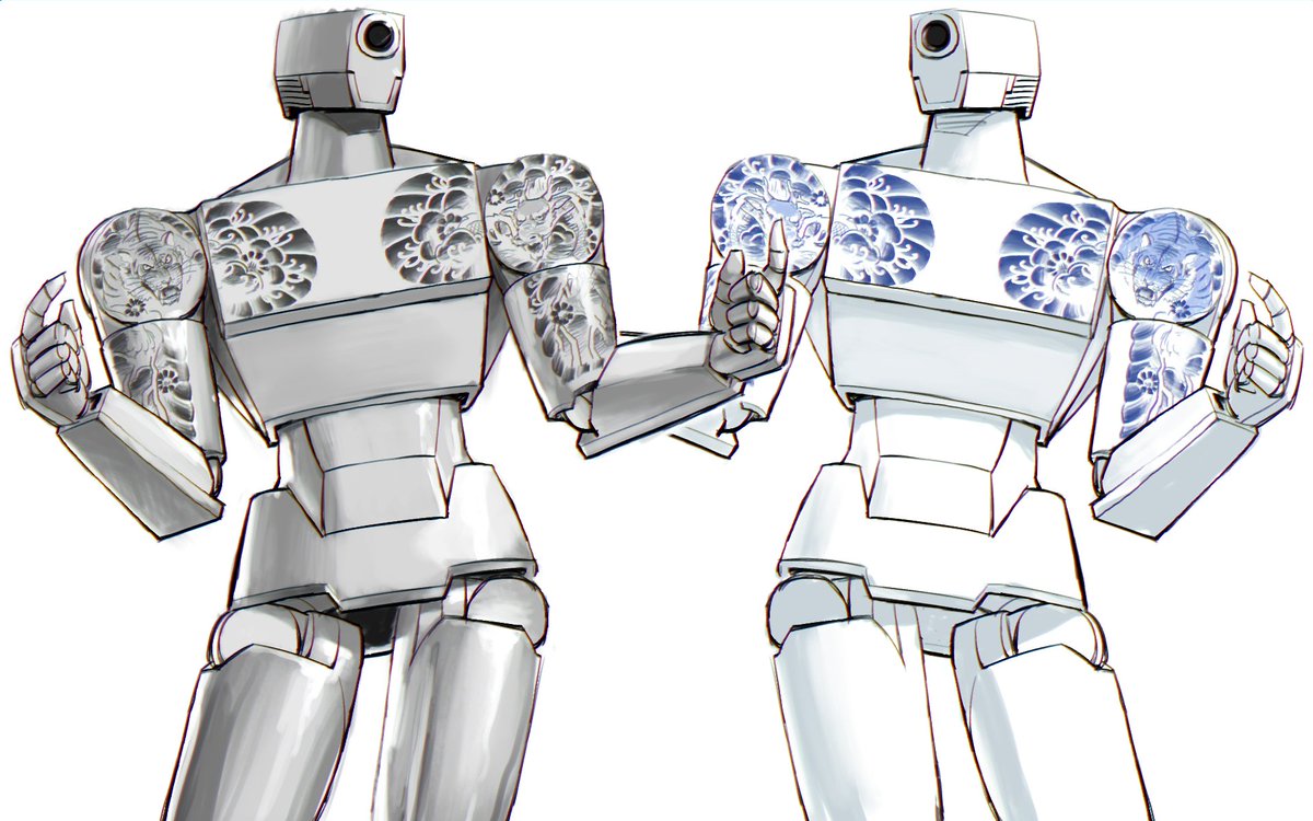 ロボットはいつの時代もカッコイイと言われてるから自分で描いたロボット貼ろうぜ 10ページ目 Togetter