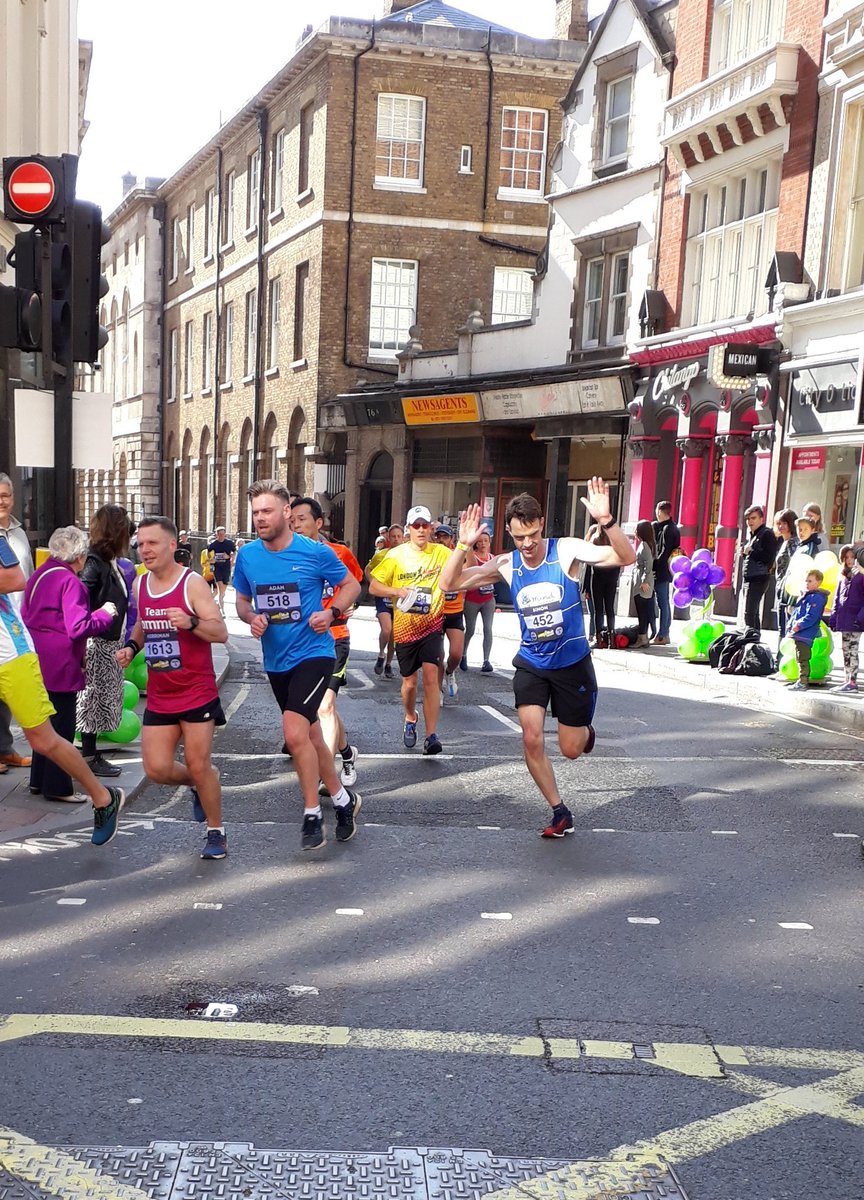 MrPB_Esq's tweet photo. Go Rebecca!
Go Simon!
Go Stephane!
And they did!
#LLHM #LLHM2019 #LondonLandmarksHalfMarathon
#TeamMind #GoMindRunner #MindRunner
@MindCharity @LLHalf https://t.co/lVSJHqadn3