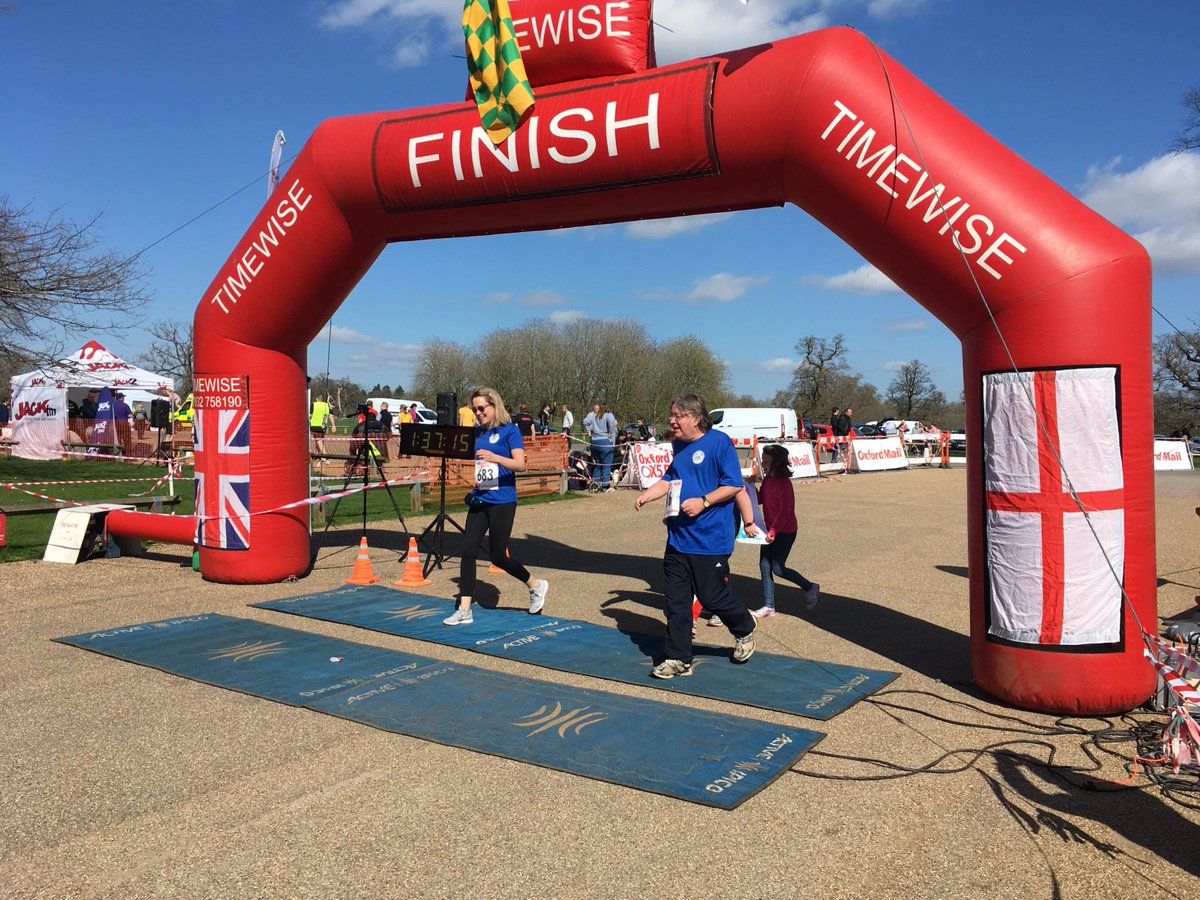 Head3124's tweet photo. We did it!! A glorious day and an amazing atmosphere.  Thank you to everyone who supported us.  £2755 raised!! @OxHospCharity @TheOxfordMail @OxMailNaomiH https://t.co/dCavg1KYnc