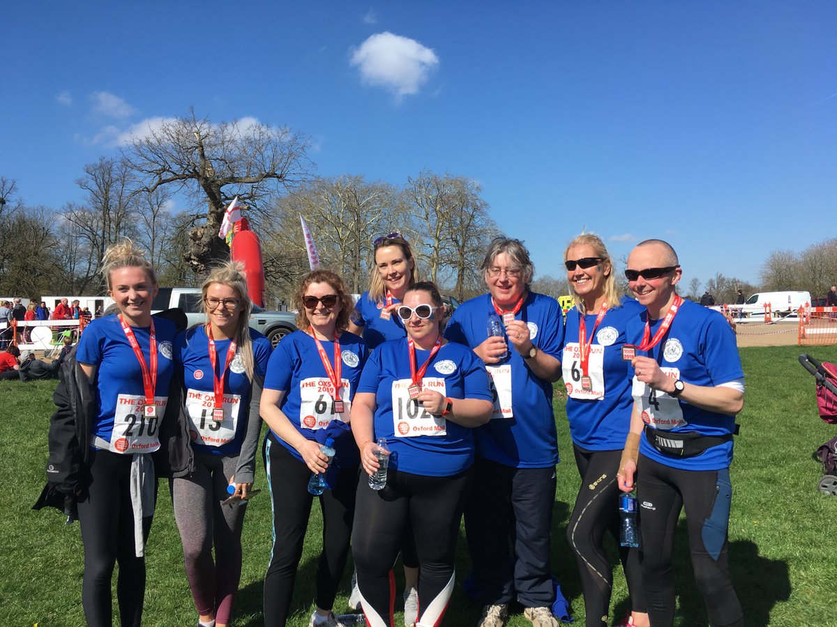Head3124's tweet photo. We did it!! A glorious day and an amazing atmosphere.  Thank you to everyone who supported us.  £2755 raised!! @OxHospCharity @TheOxfordMail @OxMailNaomiH https://t.co/dCavg1KYnc