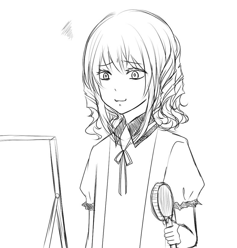 縦ロールチャレンジして思ったんと違う出来になった乱ちゃん 
