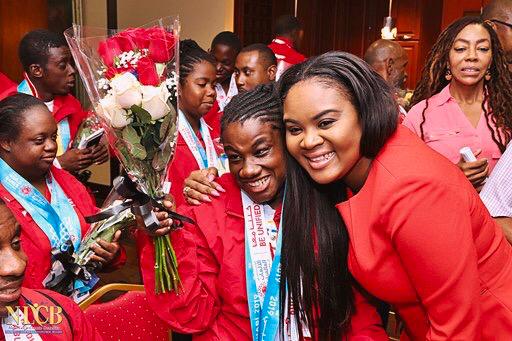 rhodabharath's tweet photo. #NLCB sponsored the Special Olympics Team this year. Their PR and Marketing Officer Lisandra Thompson shared some of these candid photos taken by Roger M Smith.
#AllOfTheFeels
#DifferentlyAble
#SpecialOlympics
#TNTSports https://t.co/oiS3zNfMXk