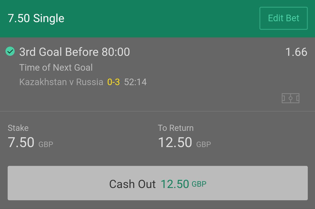 KillTheBookies's tweet photo. Bet 2 winner.

On to bet 3... https://t.co/tOjS4h5XXp
