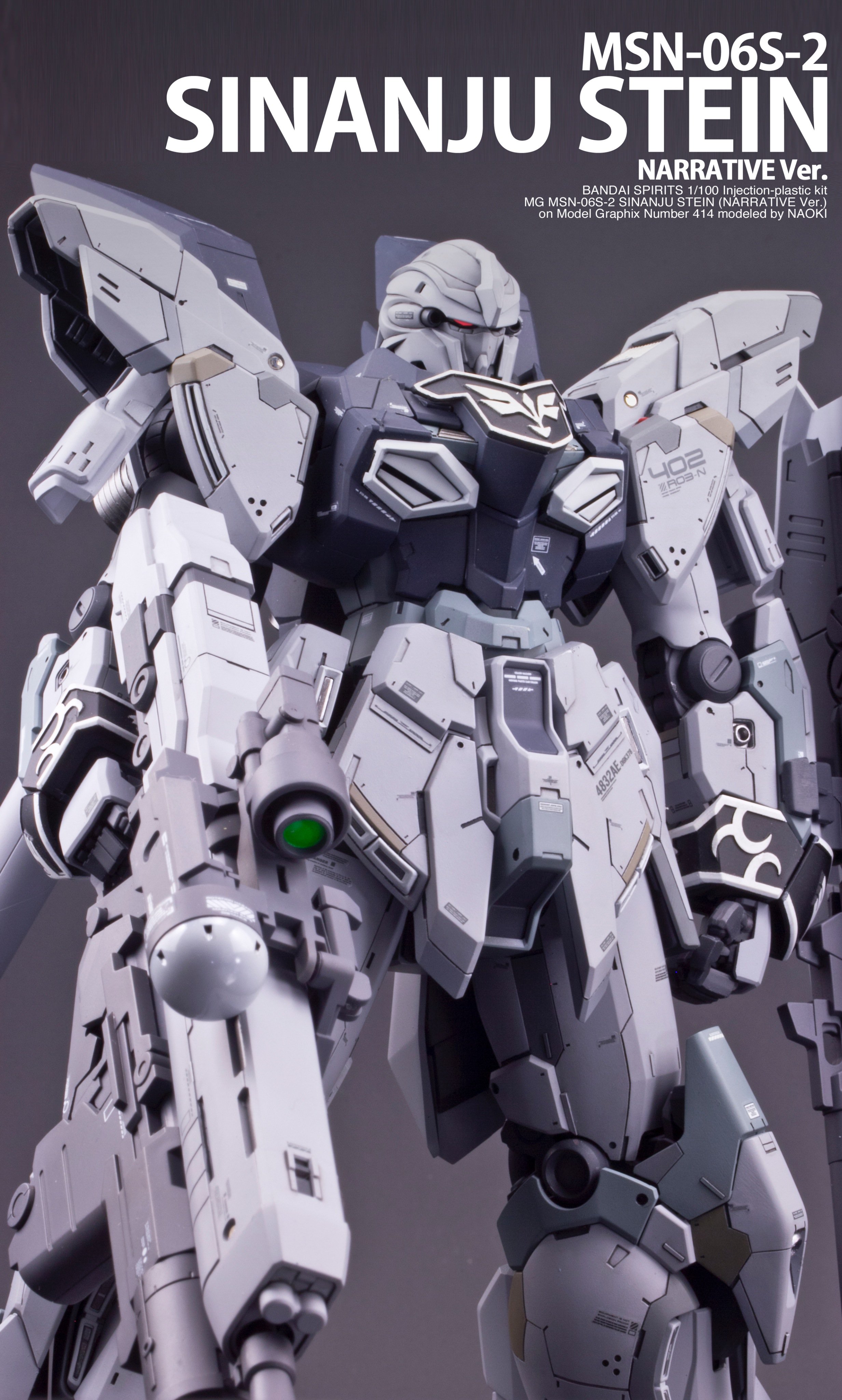 Naoki Titanomachia準備中 おしらせ１ 本日発売のモデルグラフィックス５月号にてmgシナンジュスタイン ナラティブver を製作させていただきました 良く出来たキットなのでディテールアップと塗装に限られた時間を割く事が出来ました よろしくお願いし