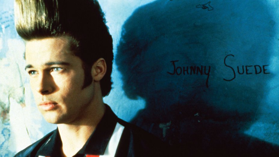 strangerfilmsit's tweet photo. Sarà uno stuntman nel nuovo film di #Tarantino.
Nel 1991, invece, #BradPitt  interpretava un cantante di #rockabilly squattrinato e con un ciuffo tipo troll nel suo primo ruolo da protagonista.
Avete mai visto #JohnnySuede?
#90s #90smovie #nickcave #onceuponatimeinhollywood https://t.co/LiuffWEiNl