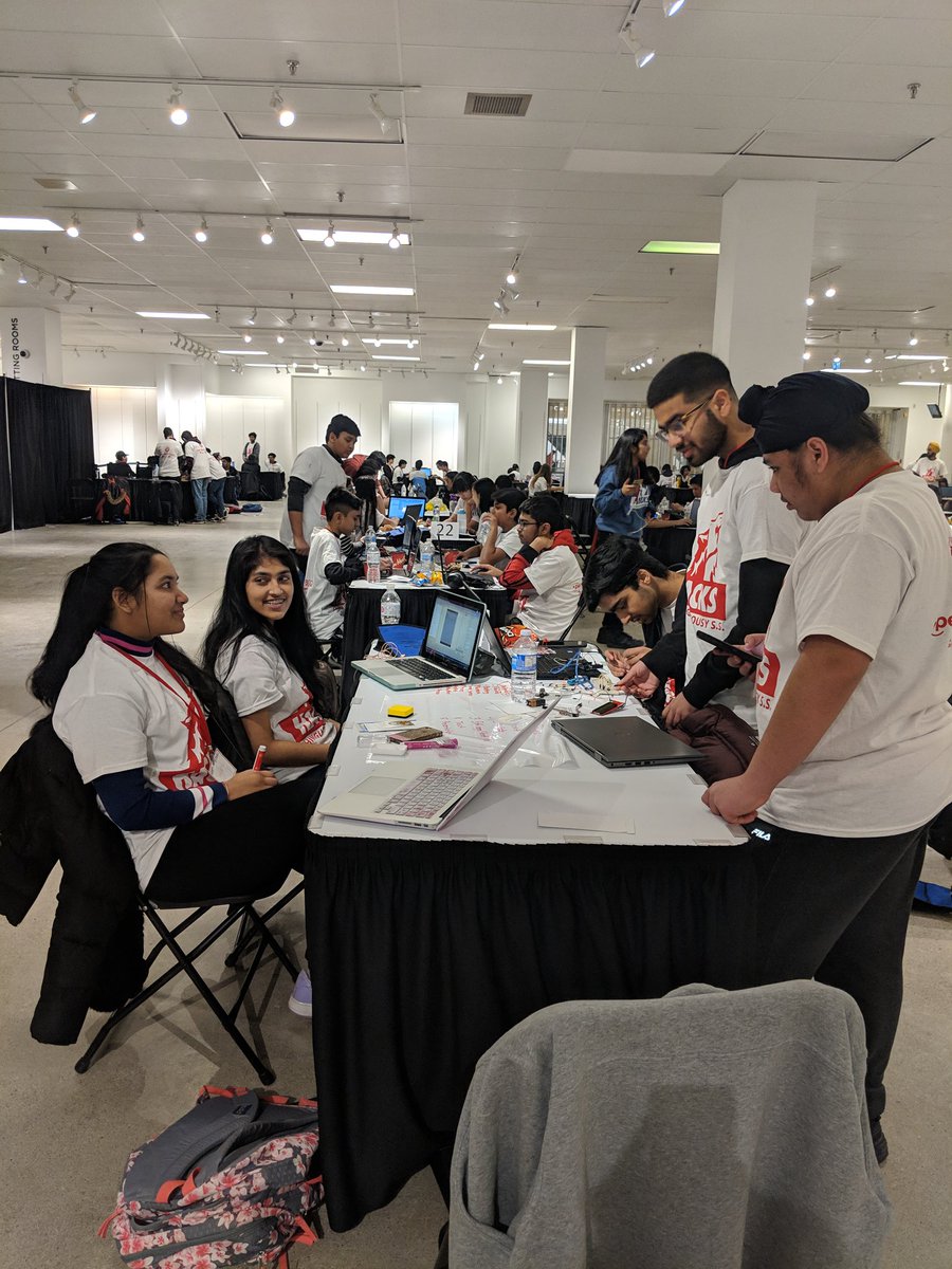 ChingSciTech's tweet photo. The passion , motivation and determination in these kids is outstanding. @WolfHacks19 is underway @PeelSchools @CityBrampton @chinguacousyss #innovation #wolfhacks19 https://t.co/nFT4KYO9pi