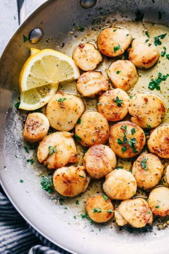 Here's a tasty and easy recipe using two of our #weeklyspecials of scallops (10-20 count) for $18.99 each and Kerrygold garlic &amp; herb butter for $2.19 each. ow.ly/zwrY30o4ZZa