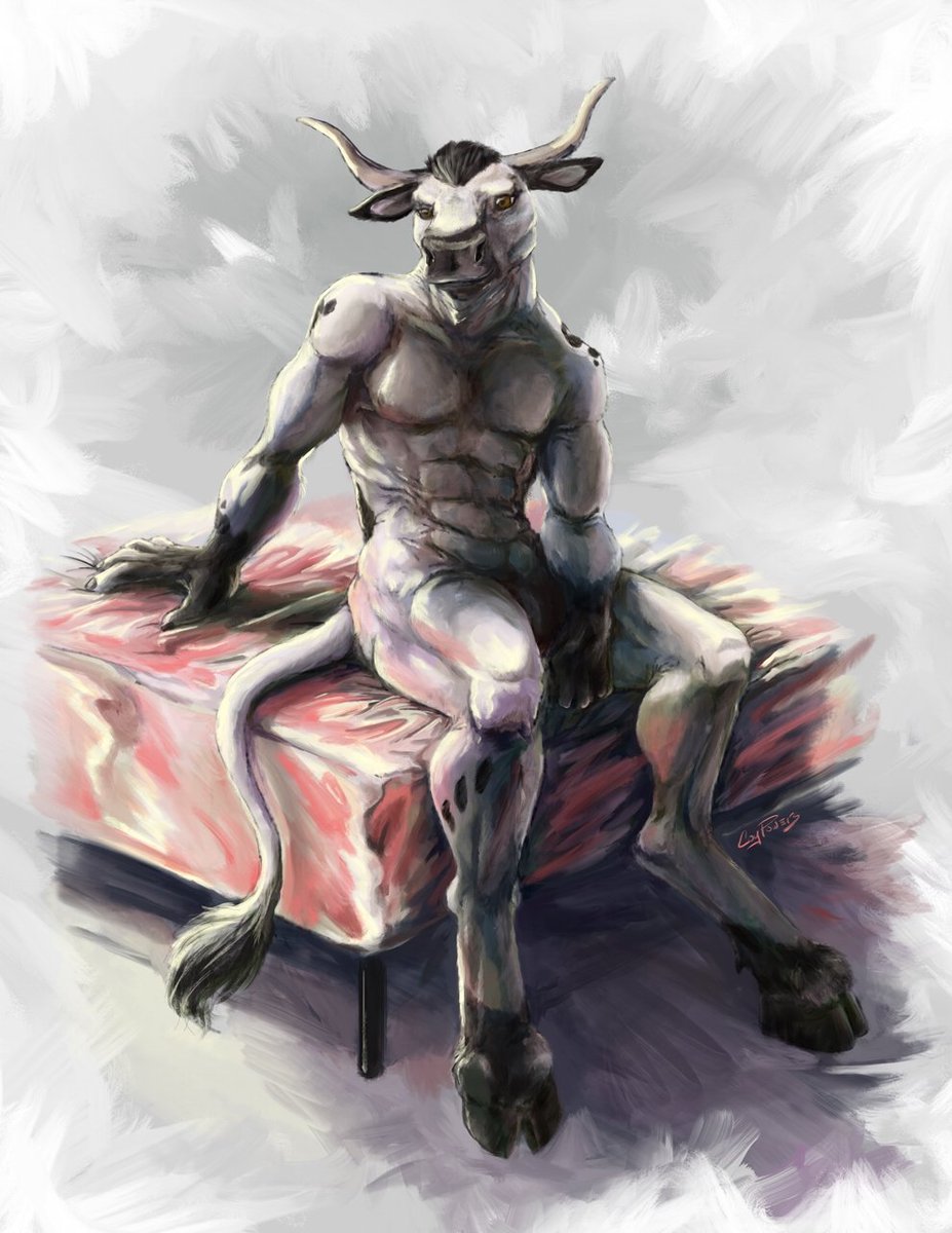 For those who haven't seen yet, here's a beautiful piece by CoyPowers on FA of Soyy! ❤🐮
furaffinity.net/view/30797351/