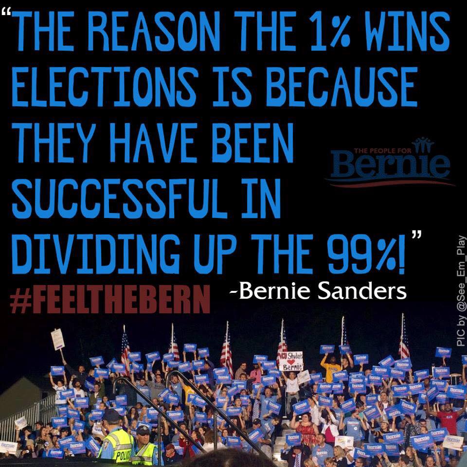 novenator's tweet photo. #NoToOligarchy #YesToDemocracy!
#BernieInSanFrancisco #BernieInCA #FeelTheBern2020 https://t.co/xjuwMZS7Wn
