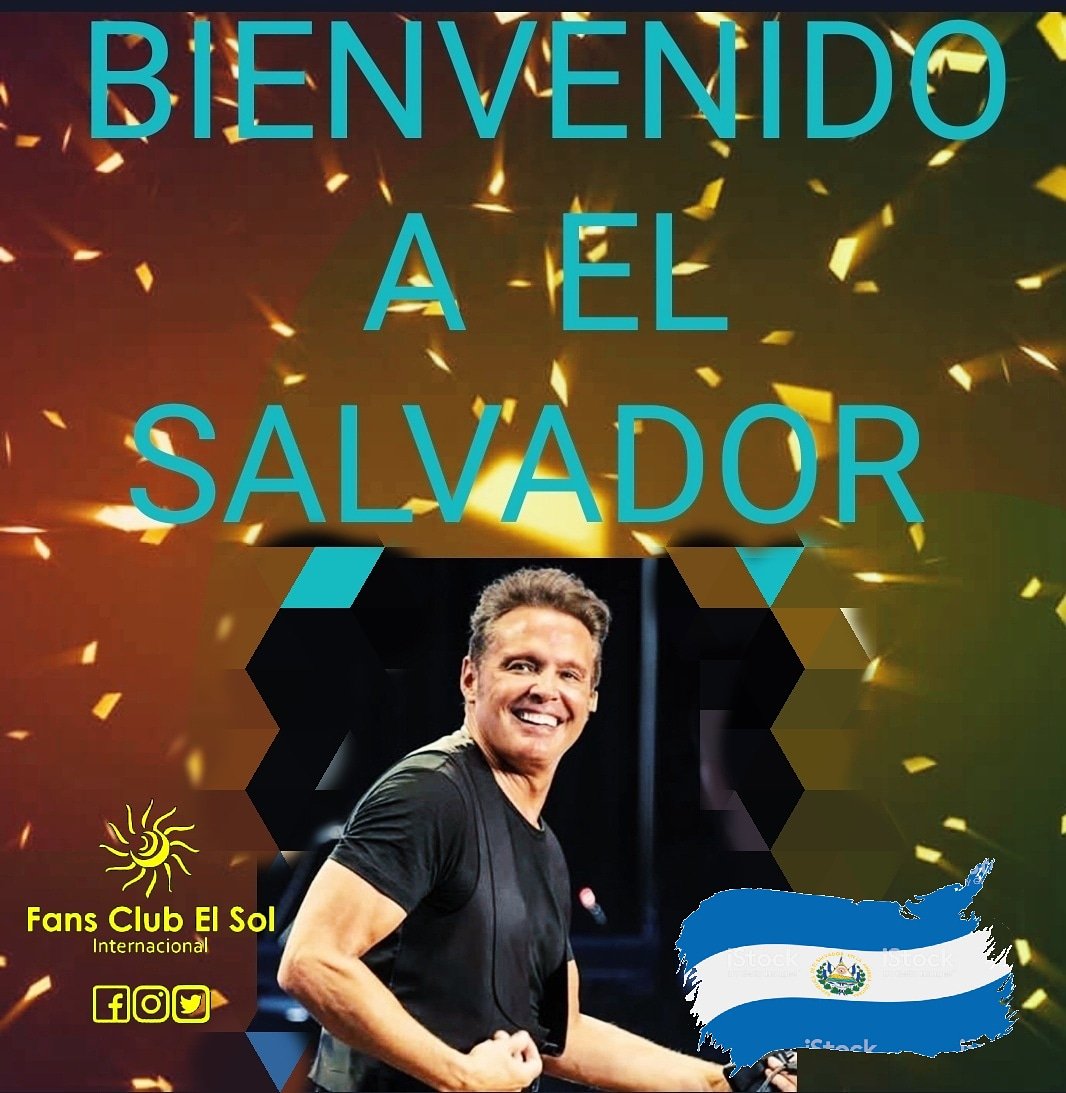 ClubDeFansElSo1's tweet photo. ☀️🇸🇻En tan solo 6 horas brillará El Sol en nuestro país hermano, El Salvador🇸🇻☀️
¡A disfrutar, solecitas!
#LMBienvenidoAElSalvador #LuisMiguelEnElSalvador #LuisMiguelTour2019 #LuisMiguelEnVivo #LuisMiRey #ElSolDeMexico #FansClubElSolInternacional #ClubDeFansElSol #LasSolecitas https://t.co/NbLxNXMGY8