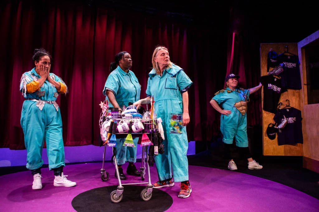 LucyWriters's tweet photo. Read Carla Plieth’s review of #InsideBitch, by @CleanBrk and the @royalcourt Theatre. 

#InsideBitch is an authentic &amp; unifying ensemble performance that looks at the real lives of women in prison – as NOT seen on TV. Read here for more: https://t.co/EMhPvBx60f https://t.co/vs0IAefdlj