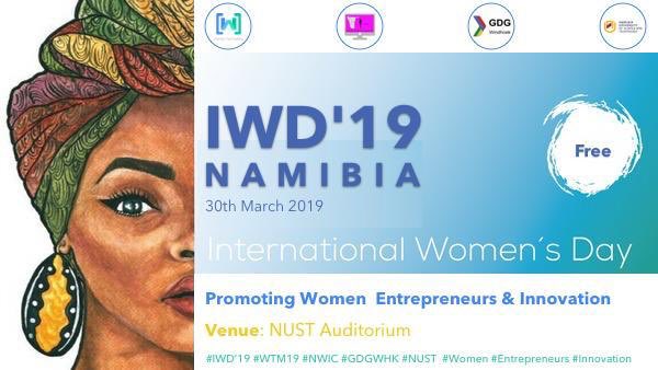 gdgwindhoek's tweet photo. Ladies, Just a few more days to go #WTM19 #IWD19 #IWDNamibia #๐๐ฝ๐๐ฝ๐๐ฝsign-up hereโ>
https://t.co/85TjFcZGTN https://t.co/8TlaUIytQt