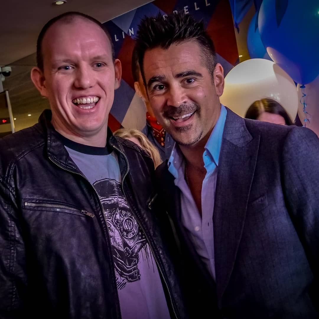 Andymc1983's tweet photo. An absolute gentleman. One of the nicest guys I've ever spoken to. Gracious and charitable and just a sound bloke.

#Dumbo #colinfarrell #disney #lighthousecinema https://t.co/eb82DwHSvV