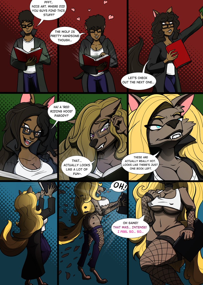 CanonThought's tweet photo. #NSFW 
18+ Only 🔞

"Bad Wolf Book Store"
4 page comic
Commission by Deiser
#transformation #furry #genderbender #TF #TG #TGTF  

https://t.co/1XPUUfACzg 
https://t.co/yB0G78IxnU 
https://t.co/luCm1hDJFg 
https://t.co/XyKM1fE8zH https://t.co/R5uh1nb9Ge