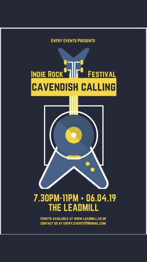 events_entry's tweet photo. @jamesandrew48 @Leadmill Hope to see you 6th April👍 https://t.co/lmMJxfOygV