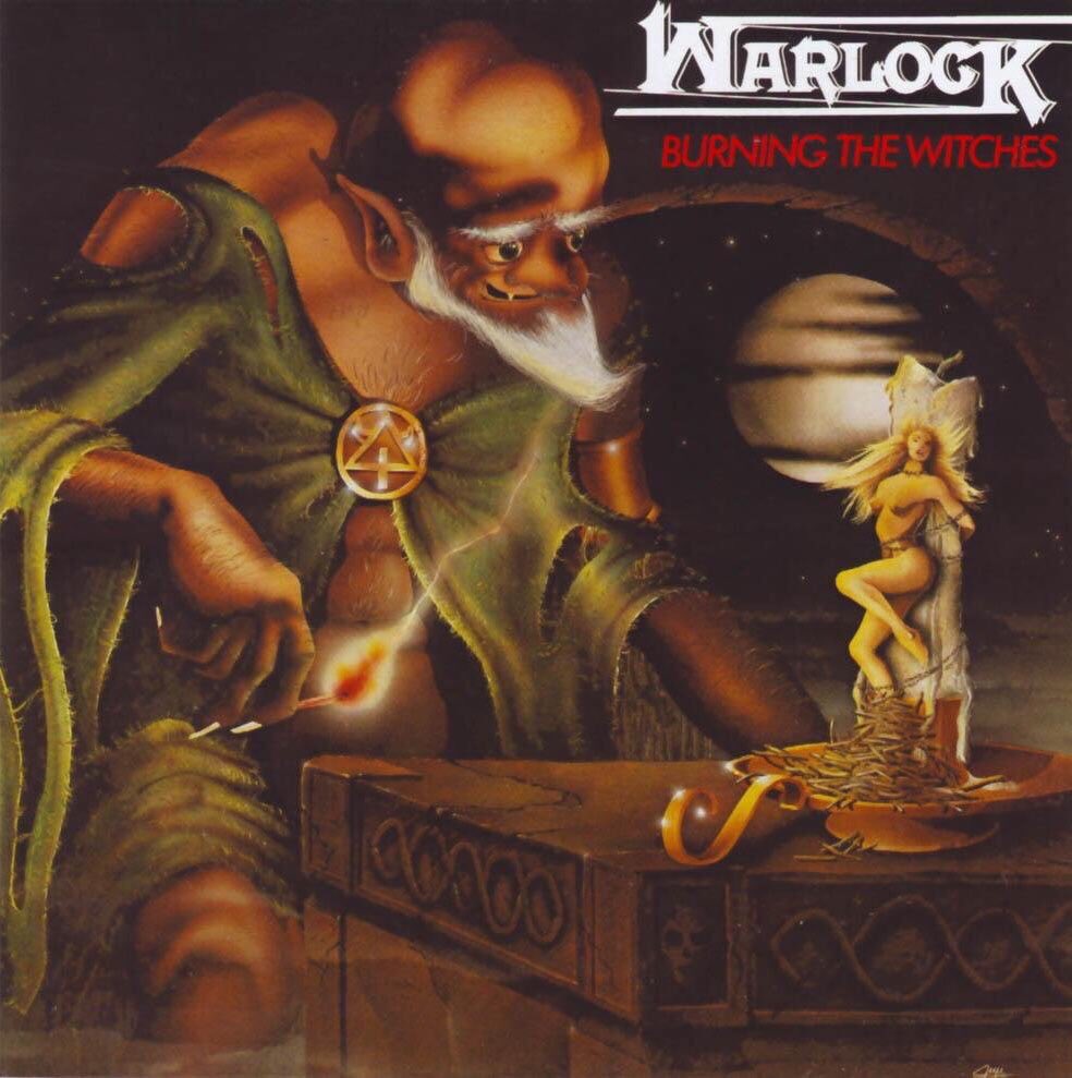 ThisDayInMETAL's tweet photo. Mar 24th 1984 #Warlock released their debut album “Burning The Witches” #AfterTheBomb #DarkFade #MetalRacer #WithoutYou #HoldingMe #HeavyMetal 

Did you know...
The first nucleus of the band was formed under the name “Snakebite” in Düsseldorf, West Germany in 1980. https://t.co/J4QHpGewCC