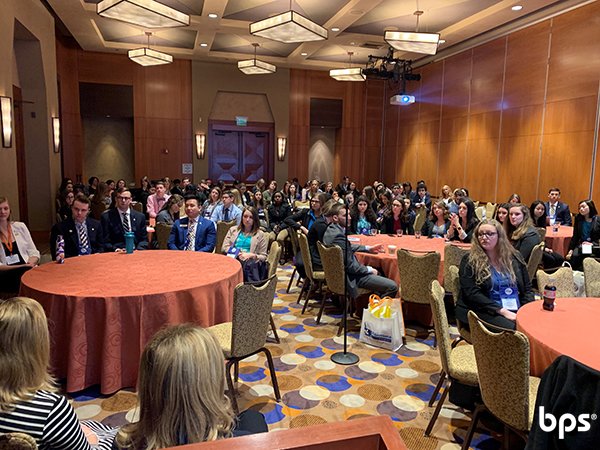 BPSweb's tweet photo. Over 120 student pharmacists attended one of two panel discussions titled “APhA-ASP Career Options: Board of Pharmacy Specialties” during the @pharmacists Annual Meeting and Exposition in Seattle Washington.
#BPS #APHA2019 #AdvancedPatientCare #BoardCertification https://t.co/KdjupwGQAW