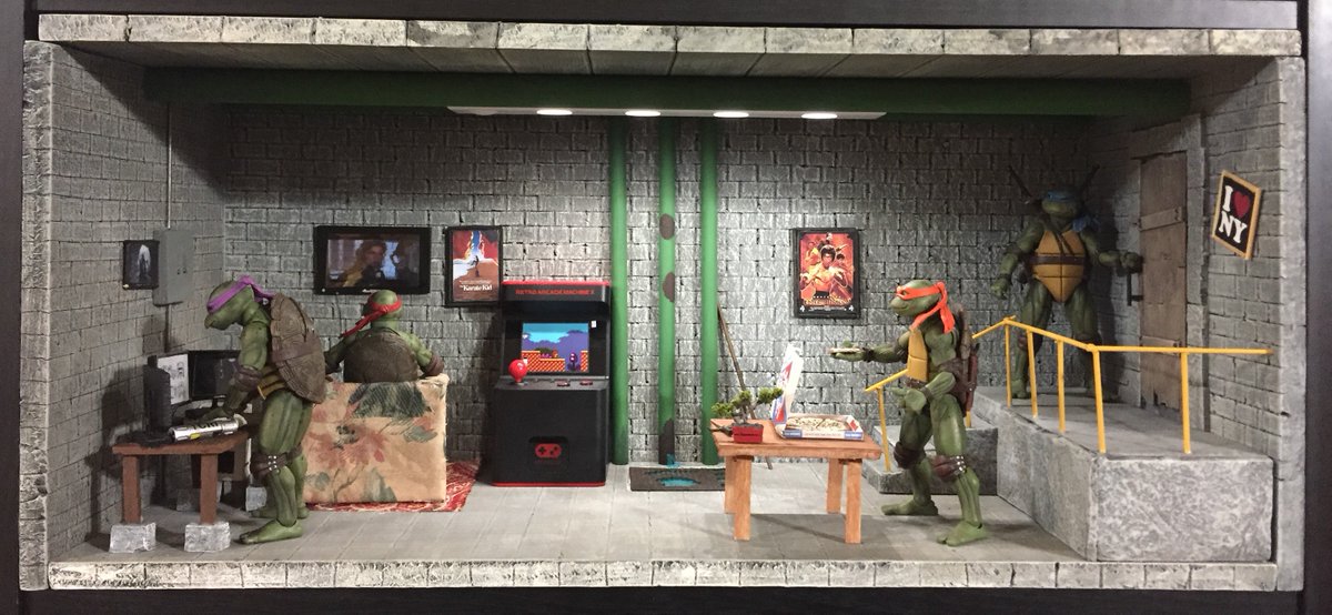 tmnt diorama neca