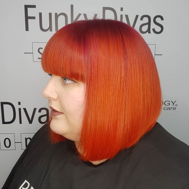FunkyDivasSalon's tweet image. Bold &amp;amp; Bright Colour by Sam | Hillsborough Barracks | 0114 2338565 #rootshadow #deeproot #rootmelt #brighthair #boldhair #boldcolour #brighthairdontcare #orange #orangehair #creativehair #creativecolour #hairinspo #hairgamestrong #colourspecialist #insta… ift.tt/2Fzsr41