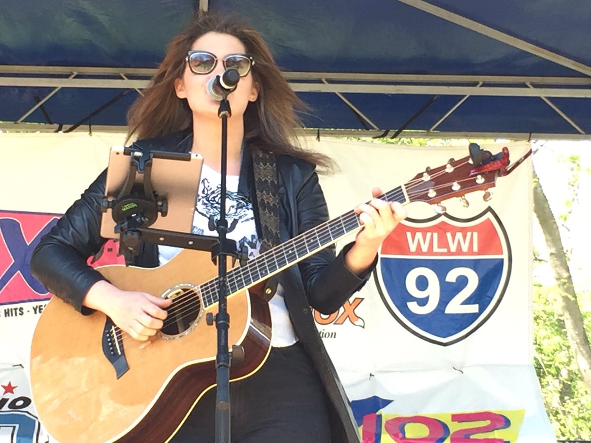 I92WLWI's tweet photo. Having a blast at #ZooWeekend today Montgomery @ZooMannMuseum! Local country artists #JesseCofty and @camerondubois we’re awesome live! https://t.co/ydyGewupFa