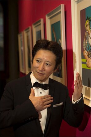 ArakiArt's tweet photo. Hirohiko Araki in Florence, 2013. https://t.co/HwqZEdiptM