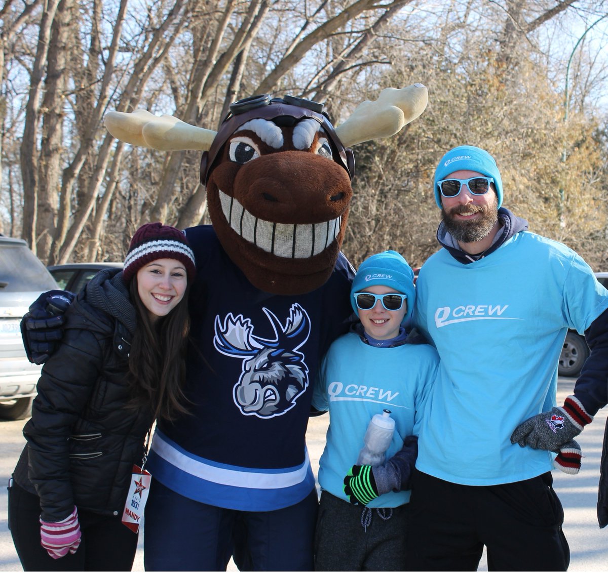 Trek4Tourette's tweet photo. It was wonderful to have @MickEMoose_00 at the #TrekforTourette today. He made tons of people smile and laugh! He even walked with us! He's the best! @tourette https://t.co/MEr3y2Puq8