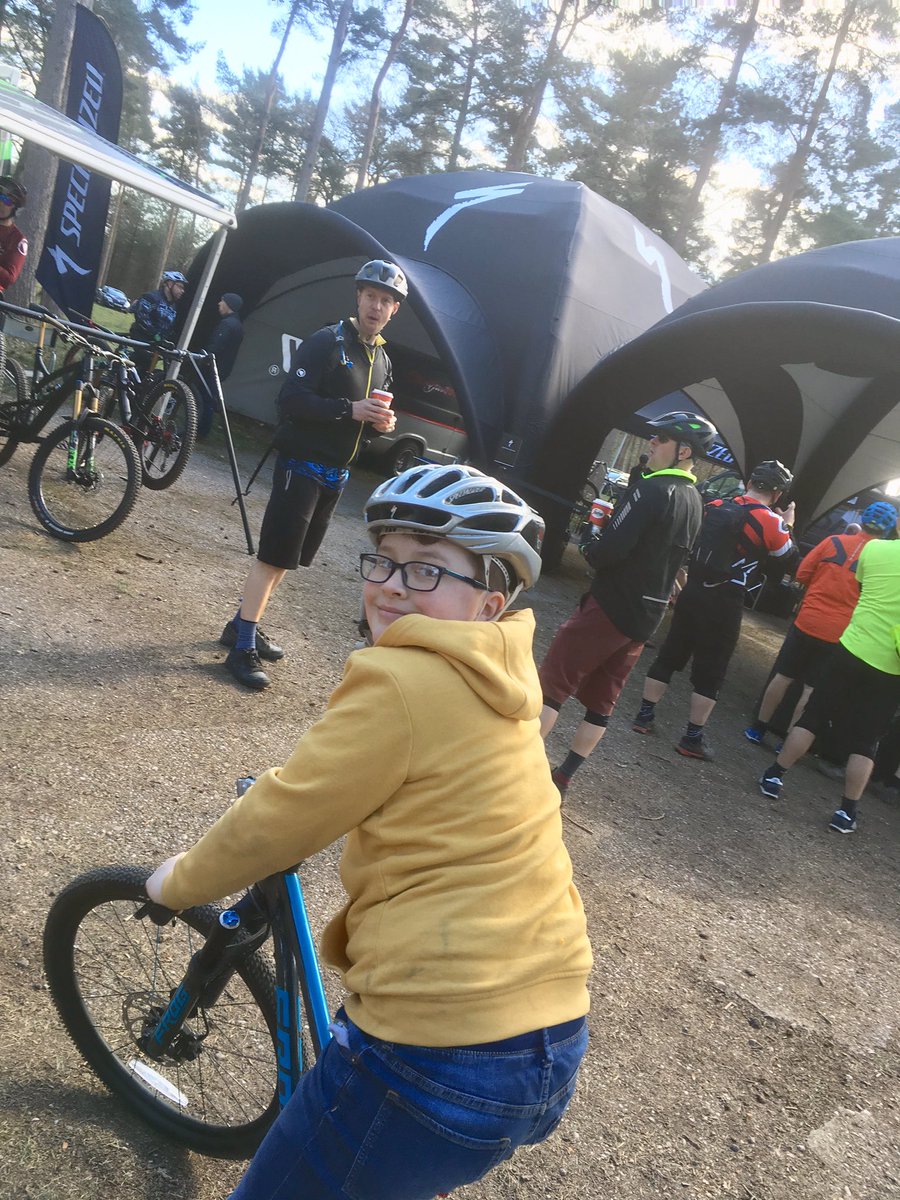 Mega time <a href="/LLBikes/">Leisure Lakes Bikes</a> demo weekend, Cannock Chase, <a href="/StartgateMES/">Startgate</a> there again for this the third year. Standing in its regular place at the start of the demo trail #trailsridingfast  #SpringTime