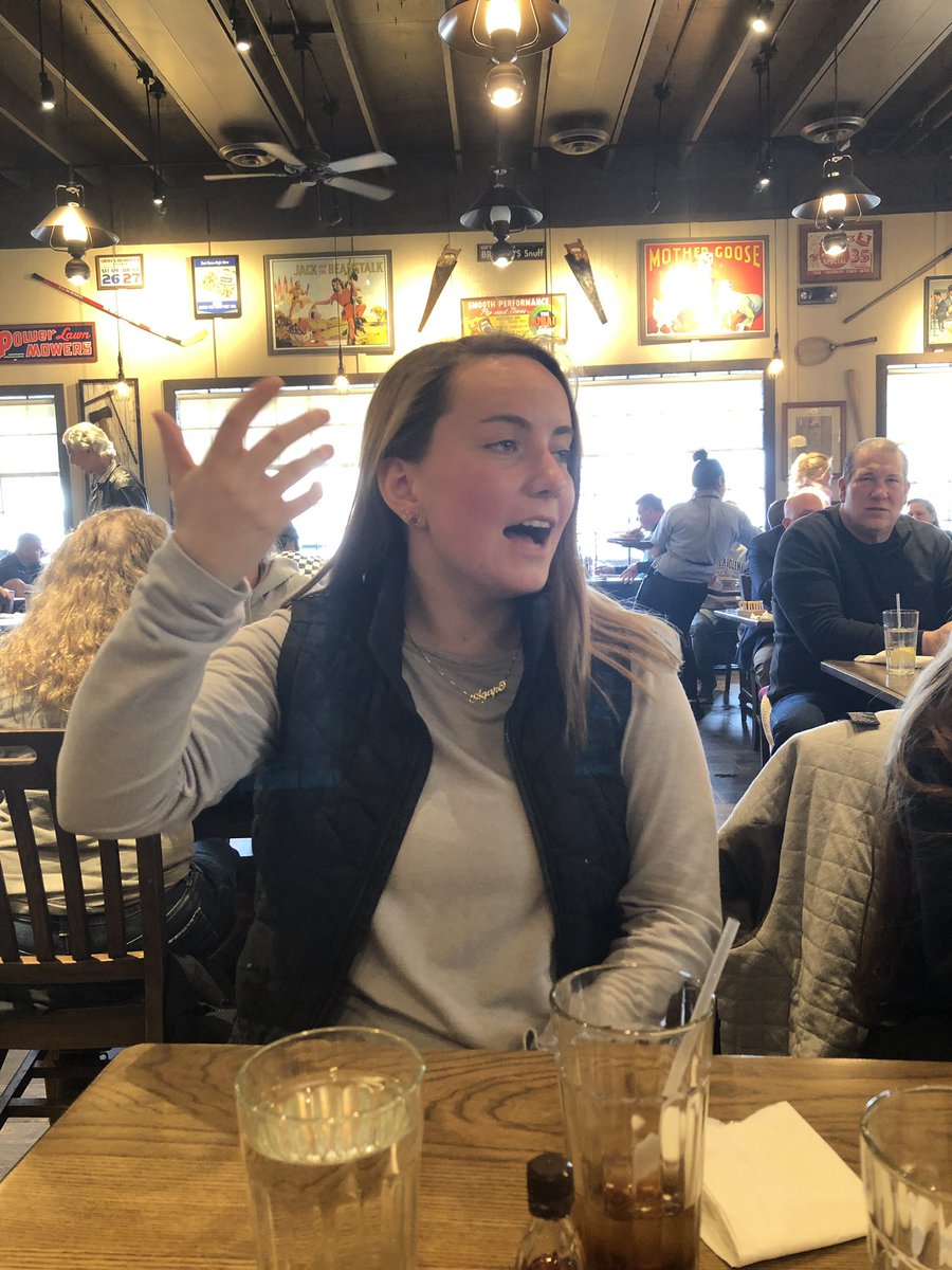 MAB_Pittsburgh's tweet photo. last up is site leader brady! Brady loves rocking hats, especially funny or kid sized hats! she loves talking with her hands, has to do it more often since she lost her voice on night 1! great with coming up with captions! #coolmom https://t.co/VlhfnqTkkA