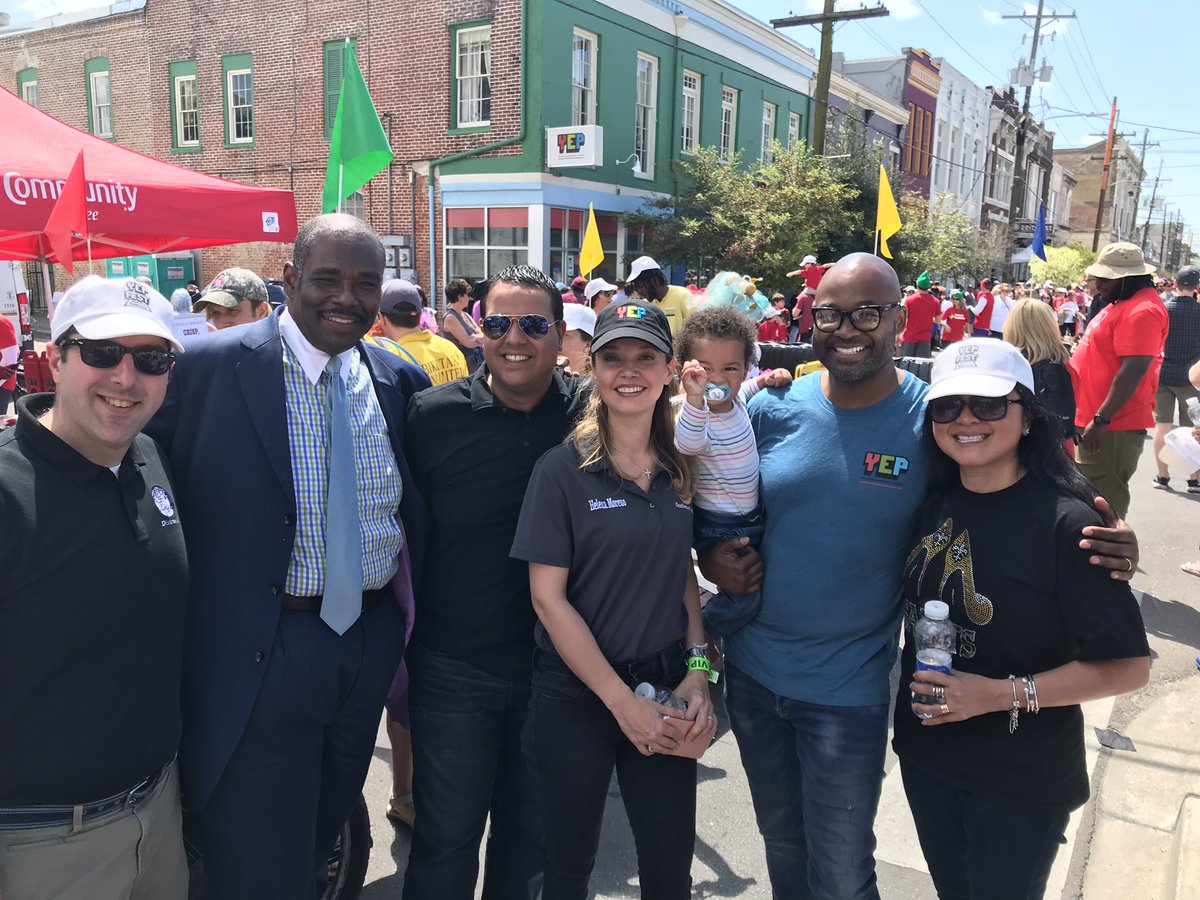 cmjayhbanks's tweet photo. This morning I was happy to join my colleagues at #YEPFest in support of @YEPNOLA https://t.co/4QQKSD5nUs