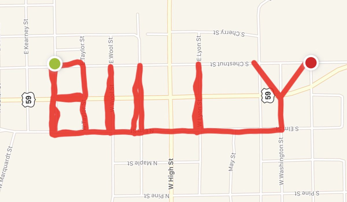 humanetchsketch's tweet photo. 24) today’s 4.62 mile run goes out to #Dara and #billy and all those with the same name
@jimmykimmel @DLind @billycurrington @billyraycyrus @billydean @BillyCrystal @dkhos
#humanetchasketch
#childhoodcancerawareness
#questto800names
#runforarmstrong https://t.co/rCZ1VDvifA