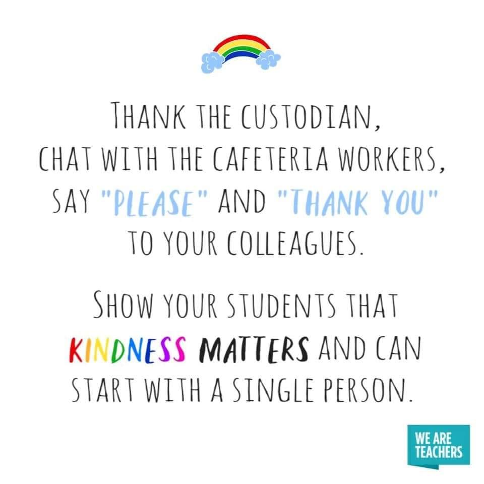 Even as adults-- No, make that, ESPECIALLY as adults, #choosekind #KindnessMatters