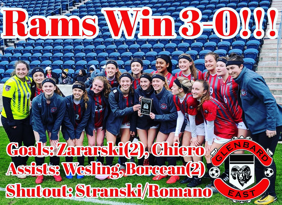 GERamsSoccer's tweet photo. Rams win the 3rd place game 3-0! #bigup to all the fans that came out and to @SoccerReavis @ReavisAthletics for putting on a great tournament! @GEHS_Athletics @WindyCityRam https://t.co/ugHpVWXQQa