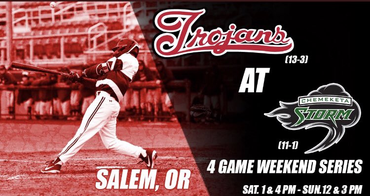 EvCC_Baseball's tweet photo. Game day at Chemeketa, 12 & 3pm. #TrojanUp #GrindTime #DYFJ #WeHaveNoChoice #DaggerDay 🗡🗡🗡🗡 https://t.co/XceaoNBkrA