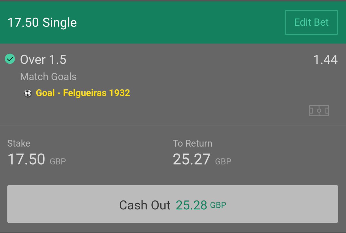 KillTheBookies's tweet photo. And bet 4 wins us the £5-£25 roller.

At least I can finish a roller eh @GEORDIETIPSTER9 ? Not bad for a creep 👻👻👻

@BoomFooty @BetBankersFree 😄 https://t.co/wEm92Xntjm