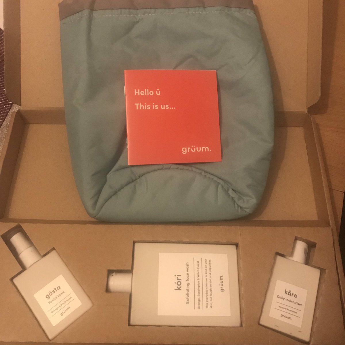 Jocosi53's tweet photo. Thank you to @TKMaxx_UK and @gruum_hq for my latest #treasure, this is the second time I’ve won a prize and can’t wait to try this new brand! #tkmaxxtreasure #treasurehunter https://t.co/7TzdFogGhf