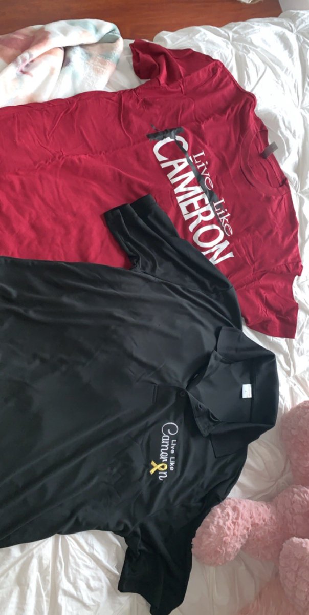 Purchase our team Cameron merchandise !! Click the link!!  livelikecameron.org/shop #teamcameron #livelikecameron