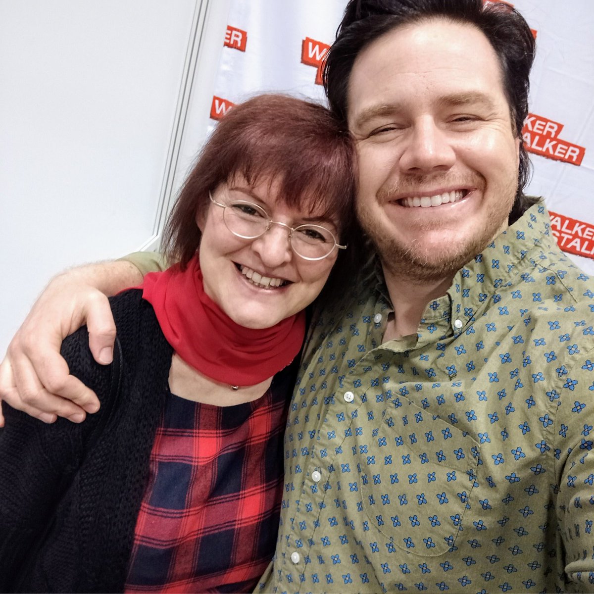 NegansMiz's tweet photo. This is what happens when I don't watch out for @Lincolnlover357 . 🤨Yesterday still stone cold #RickyDicky - today already #EugenesAngel 😍
Please don't crop our faces, fellow followers. Sharing without a mention or cropping fan faces out of sefies or ops photos is kinda rude. https://t.co/CHVqzeHtzX