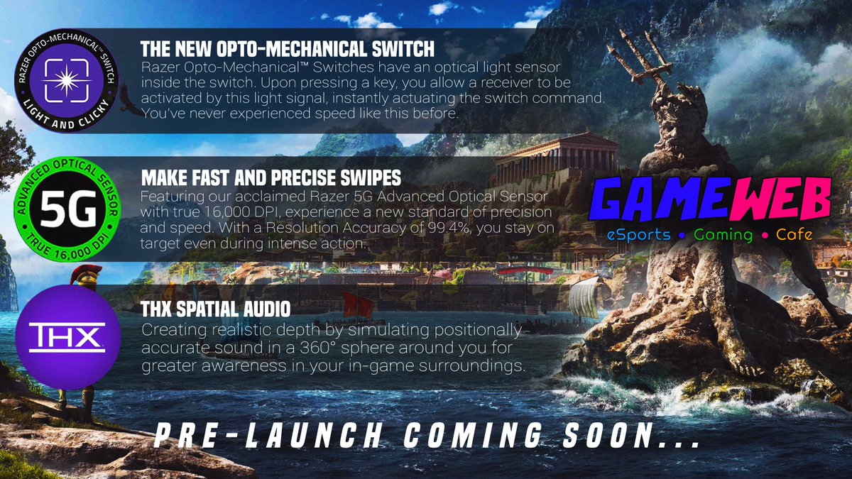 GameWebWorld's tweet photo. #GameWebWorld #Ultimate #eSports #Gaming #Cafe #Powered #GeForceRTX #Intel #MSI #OverClocked #Razer #LGUltraGear #1GBPS #GameZone #Chennai — #TheUltimateGaming https://t.co/cMXFQvCzLX