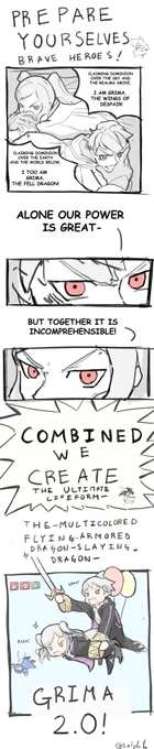 Grima and Grima create the Ultimate lifeform. 