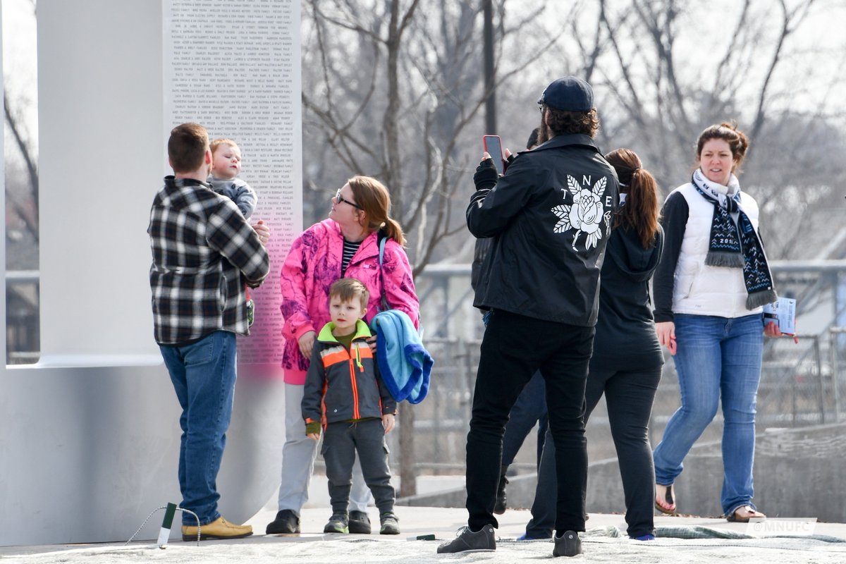MNUFC's tweet photo. The United Sculpture is about to be the most Instagrammed spot in Minnesota...

No Joke https://t.co/V6yCi8fP4B