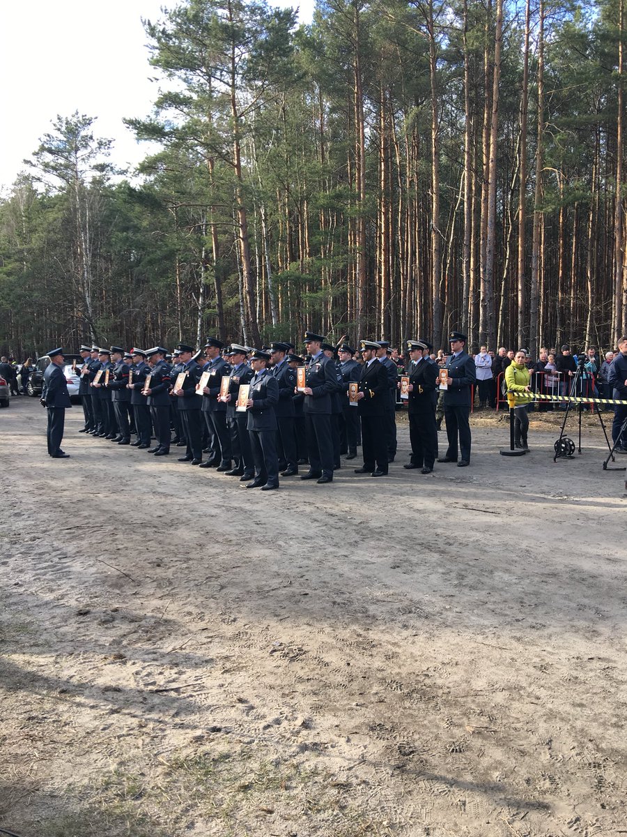 Commemorating #GreatEscape75 in Poznan and Zagan, Poland - recognising the indomitable spirit of Allied airman - their ingenuity, bravery and determination. “Three bloody deep, bloody long tunnels will be dug - Tom, Dick, and Harry. One will succeed!” <a href="/RoyalAirForce/">Royal Air Force</a>